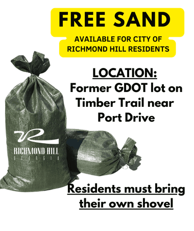 FREE SAND AND SANDBAGS